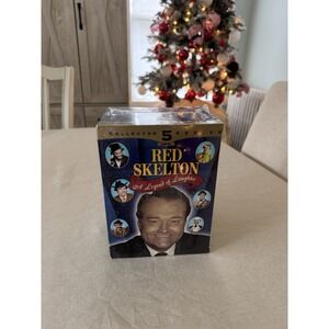 1997 Red‎ Skelton A Legend of Laughter 5 VHS Collector Series Boxed Set Sealed